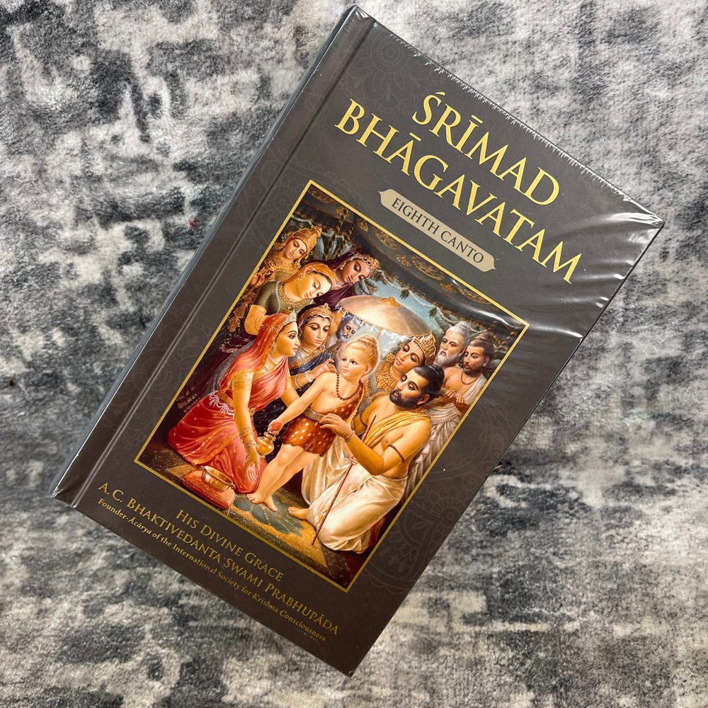 Srimad Bhagavatam Eighth Canto‎ Hardcover NEW SEALED BBT Swami Prabhupada Book